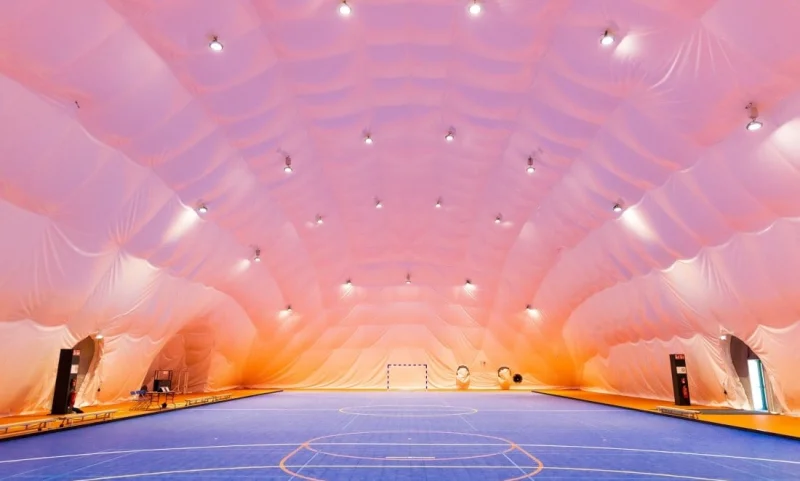Modulaire hockeyvloer Almere poort 2