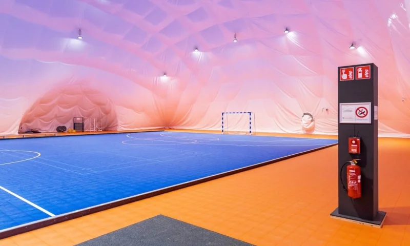 Modulaire hockeyvloer Almere poort 26