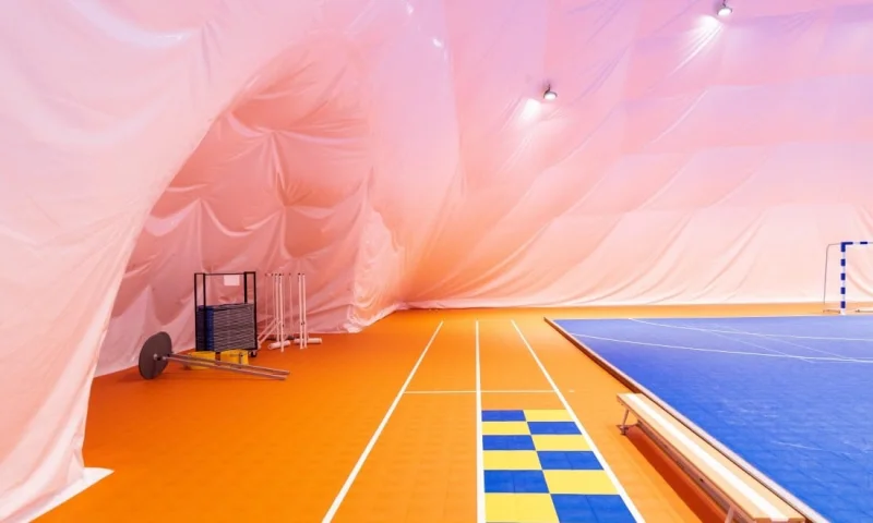 Modulaire hockeyvloer Almere poort 4