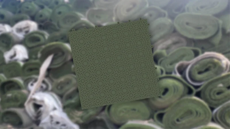 GreenMatter modular sports floor