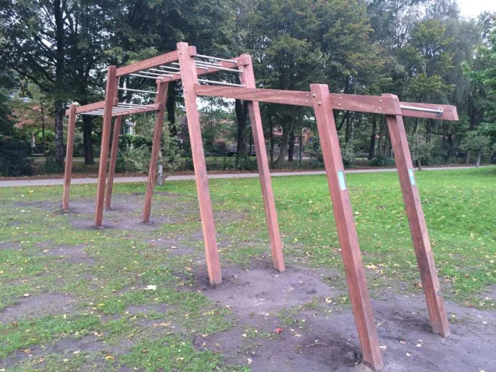monkeybar houten fitnesstoestel