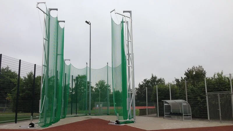 Beschermkooi kogelslingeren