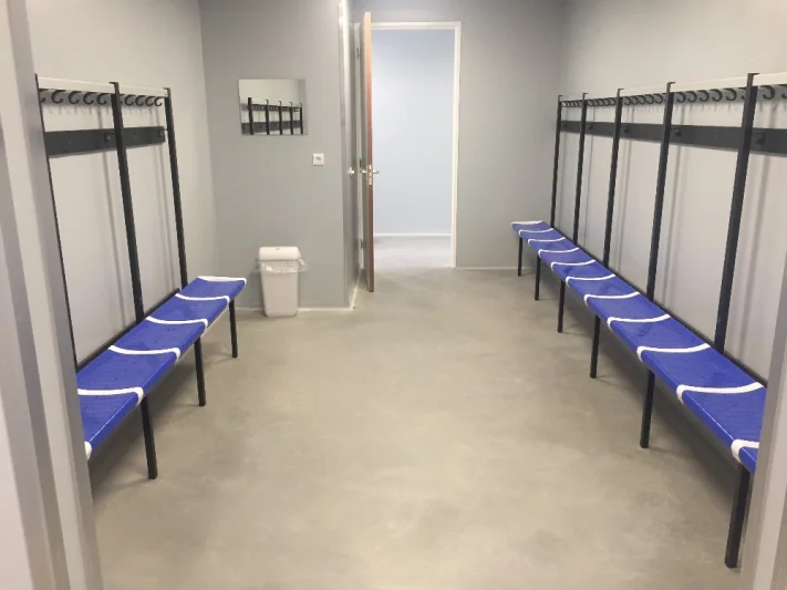 Changing room bench with WH-G3 seat