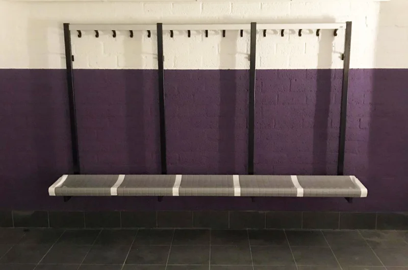Changing room bench with WH-G3 seat
