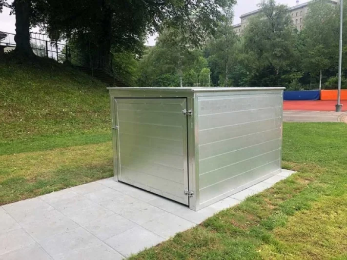 Opbergkast (sport)materialen